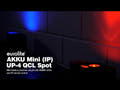 EUROLITE AKKU Mini UP-4 QCL -spottivalo MK2