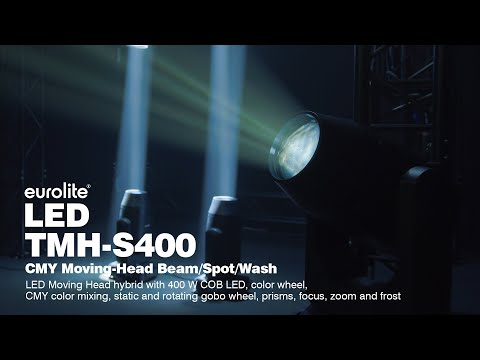 EUROLITE LED TMH-S400 CMY Liikkuvat päät Beam/Spot/Wash