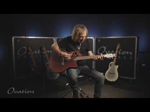 Adamas E-Akustinen Kitarat 2087GT Deep Contour Cutaway - Reverse Red Burst (2087GT-2-G)