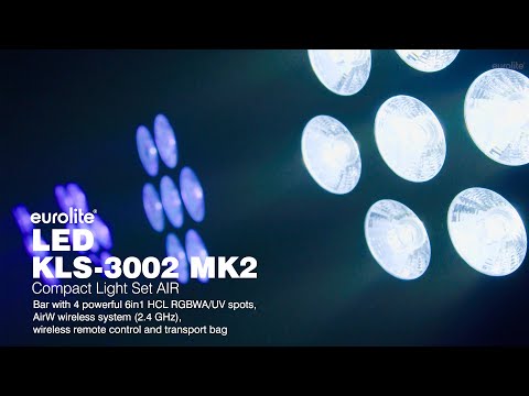 EUROLITE LED KLS-3002 MK2 Kompakti Light-setti AIR
