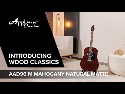 Applause Acoustic Kitarat Wood Classics AAD96-M Mahogany Natural Matte - Mahogany Natural (AAD96-M)
