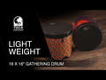 Toca Gathering Drum Freestyle II - Kente-kangas (TSSGD-18KT-SLP)