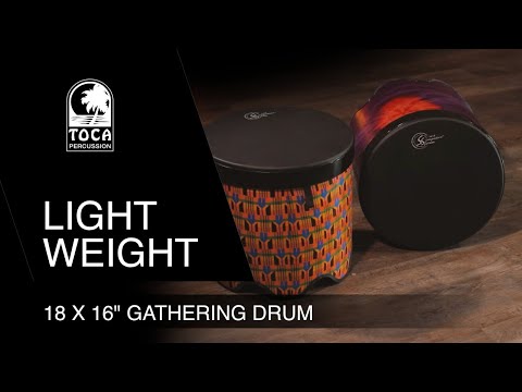 Toca Gathering Drum Freestyle II - Kente-kangas (TSSGD-18KT-SLP)