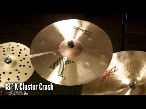 Zildjian 18" K Cluster Crash-symbaali