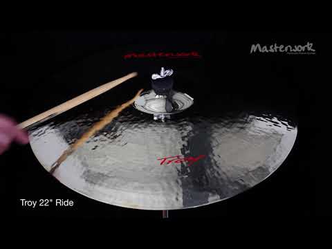 Masterwork Troy 22" Ride-symbaalit