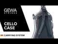 GEWA Sellokotelo kantojärjestelmä Air - 4 D-Rings fixation