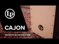 Latin Pundistussoittimet Cajon Matador Adjustable Wire (LP1426)