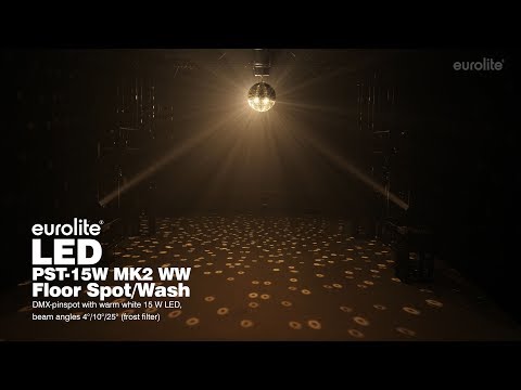 Eurolite LED PST-15W MK2 WW Pinspot-valo