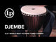Latin Percussion Djembe World Beat FX Rope Tuned - Copper (LP725C)
