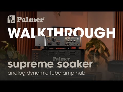 Palmer SUPREME SOAKER - Analogt dynamisk rørforstærker-hub