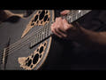 Adamas E-Acoustic Kitarat ADAMAS U581T-FM Mid-Depth Non-Cutaway - Black Satin Copper Metal Flake (U581T-FM-G)