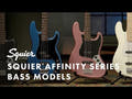 Fender Squier Affinity Jaguar Sähköbasso (Charcoal Frost Metallic)