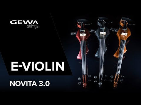 GEWA E-viulu Novita 3.0 - Black (with Wittner shoulder rest)