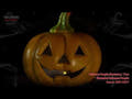Halloween kurpitsa LED 12cm