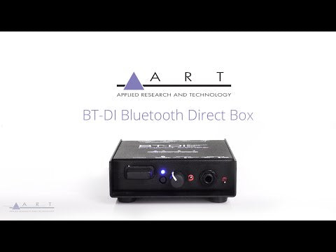 ART Bluetooth direct box tasapainotetuilla lähdöillä (ART-BT-DI)