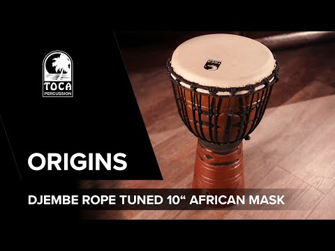 Toca Djembe Origins Series - afrikkalainen naamio (TODJ-10AM)