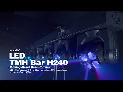 Eurolite LED TMH Bar H240 Liikkuvat päät Beam/Flower