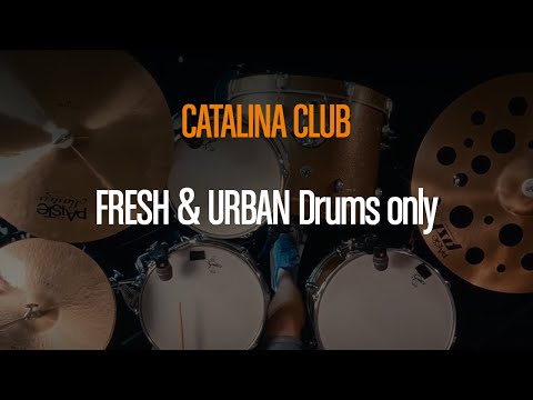 Gretsch tom- set Catalina Club - Gloss Crimson Burst (CT1-R424-GCB)