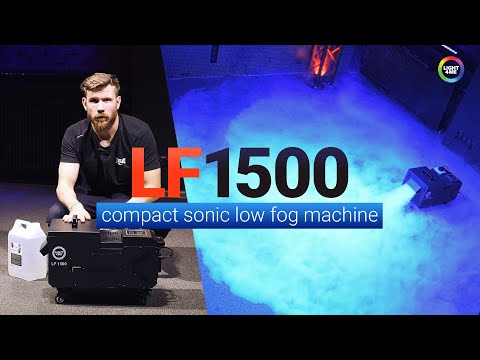 LIGHT4ME LF1500 ultrasooninen kone paksulle savulle + kaukosäädin