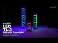 EUROLITE LED TL-3 RGB+UV -truss-valaisin