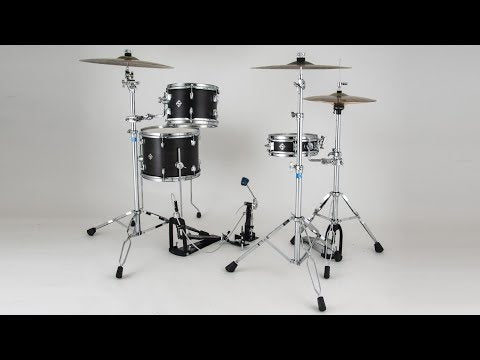 Dixon PODL520BKC rumpusetti, satiininvärinen black coal -lakkaus