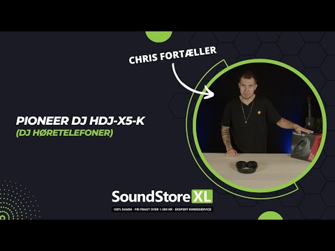 Pioneer DJ HDJ-X5 K DJ-Kuulokkeet (Musta)