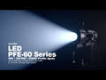 EUROLITE LED PFE-60 WW Profiilispotti 9-25°