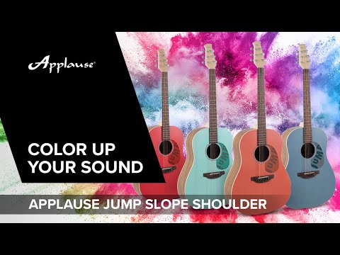 Applause Akustinen kitara Jump Slope Shoulder Dreadnought - Peach (AAS-69-O)