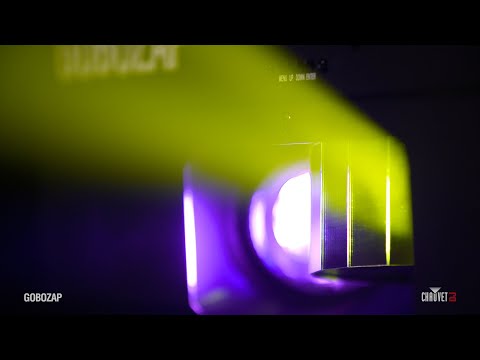 Chauvet Gobozap Scanner Valo vaikutus