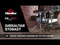 Gibraltar rumpujakkara 9000 Series - 9708AST