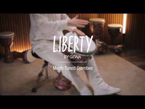 GEWA Djembe Liberty Series mekaanisesti viritetty - 12" Abstract