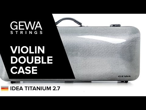 GEWA Viulut double case Idea 2.7 - Titanium