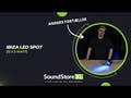 LED Spot Moniväri kaukosäätimellä (12x3W)