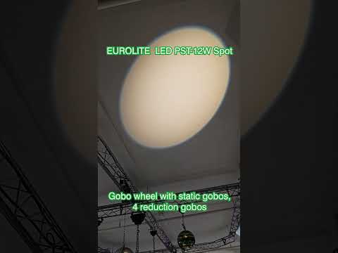EUROLITE LED PST-12W 3000K -valonheitin