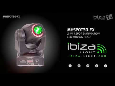Ibiza MH-30 Liikkuvat päät (30W)