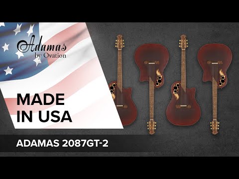 Adamas E-Akustinen Kitarat 2087GT Deep Contour Cutaway - Reverse Red Burst (2087GT-2-G)