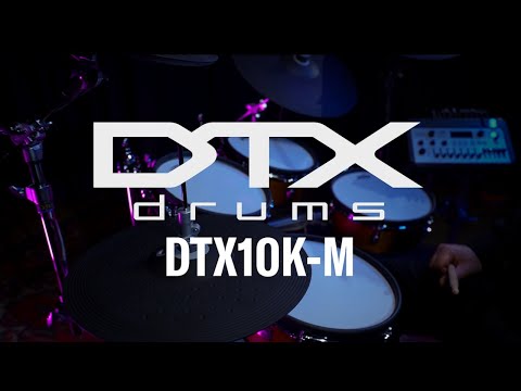 Yamaha DTX10K-M Sähkörumpusetti (Black Forrest)