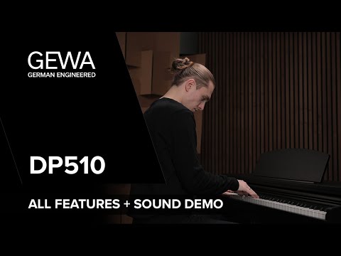 GEWA Digitapiano DP510 - black matt
