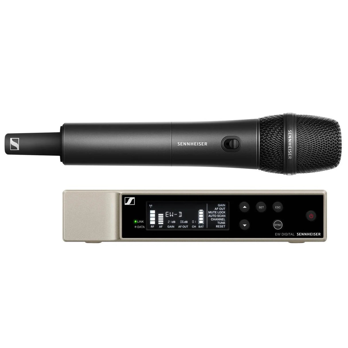 Sennheiser Langaton mikrofoni EW-D 835-S (U1/5: 823,2-831,8 + 863,2-864,8 MHz)