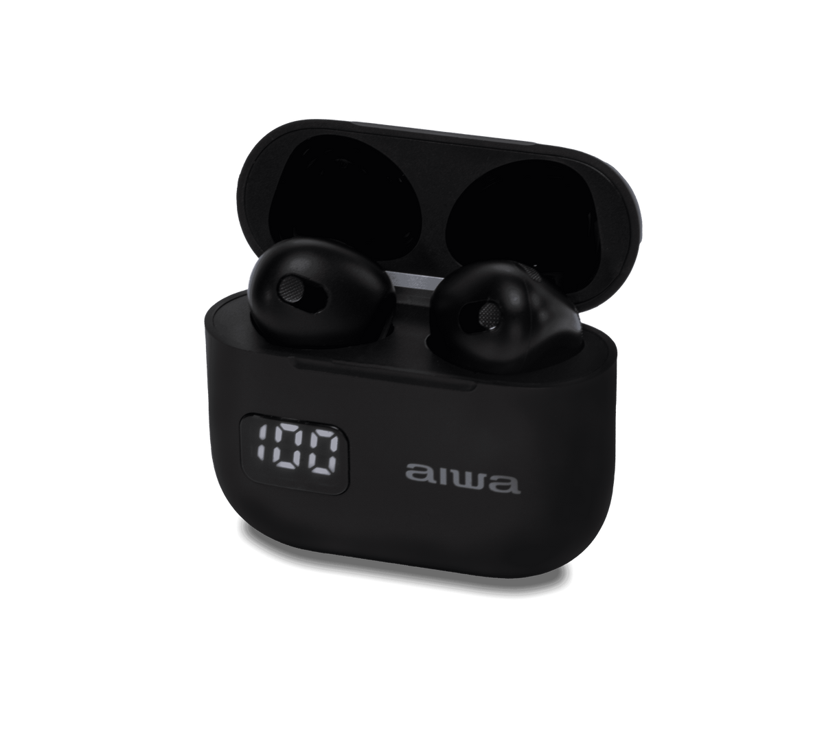 Aiwa ETWS-150BK Bluetooth-høretelefoner, sort