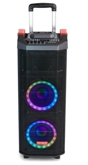 AIWA KTSP-630 – 600 W Trolley Party-kaiutin kahdella 8" HyperBassilla