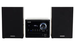 AIWA MCBT-350 Micro Hi-Fi -järjestelmä 20 W Bluetoothilla, CD:llä, FM:llä ja USB:llä