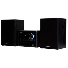 AIWA MCBT-350 Micro Hi-Fi -järjestelmä 20 W Bluetoothilla, CD:llä, FM:llä ja USB:llä