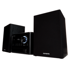 AIWA MCBT-350 Micro Hi-Fi -järjestelmä 20 W Bluetoothilla, CD:llä, FM:llä ja USB:llä