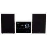 AIWA MCBT-350 Micro Hi-Fi -järjestelmä 20 W Bluetoothilla, CD:llä, FM:llä ja USB:llä