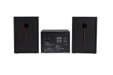 AIWA MCBT-350 Micro Hi-Fi -järjestelmä 20 W Bluetoothilla, CD:llä, FM:llä ja USB:llä
