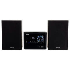 AIWA MCBT-350 Micro Hi-Fi -järjestelmä 20 W Bluetoothilla, CD:llä, FM:llä ja USB:llä