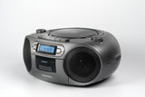 AIWA RC-250 Boombox – CD, Kassette, Bluetooth & FM, grå