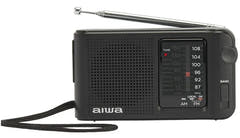 AIWA RS-10-taskuradio AM/FM- ja FM DX -vastaanotolla sekä kuulokkeilla