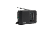 AIWA RS-10-taskuradio AM/FM- ja FM DX -vastaanotolla sekä kuulokkeilla